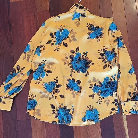 Zara Women's XL Button Up Blouse Date Night and Vacation Worthy! - Picture 5 of 6